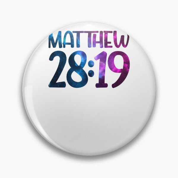 Artikelvorschau, Matthäus 28:19 – Inspirierende christliche Zitate entworfen und verkauft von catholicquotes.