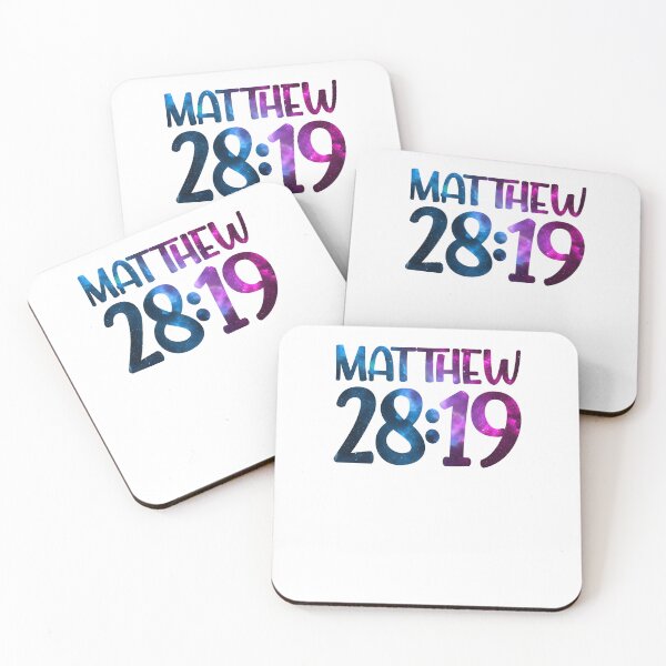 Item preview, Matthew 28:19  - Inspirational Christian Quotes designed and sold by catholicquotes.