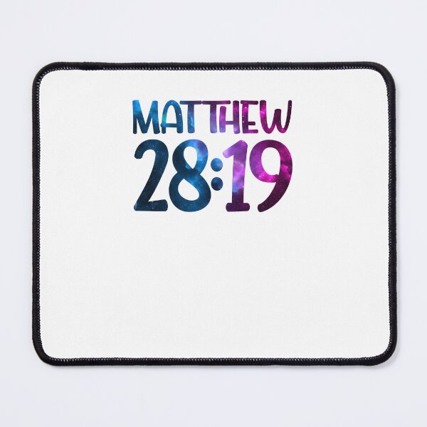 Item preview, Matthew 28:19 - Inspirational Christian Quotes designed and sold by catholicquotes.