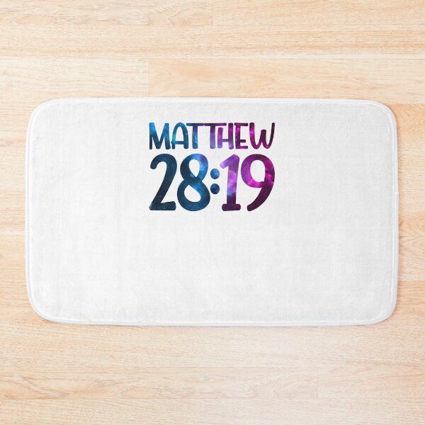 Item preview, Matthew 28:19  - Inspirational Christian Quotes designed and sold by catholicquotes.