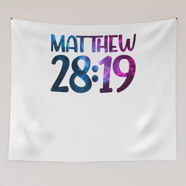 Item preview, Matthew 28:19  - Inspirational Christian Quotes designed and sold by catholicquotes.