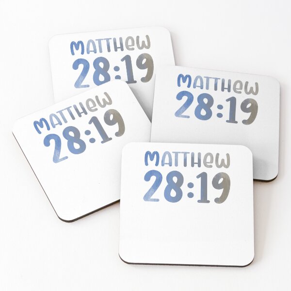 Item preview, Matthew 28:19  - Inspirational Christian Quotes designed and sold by catholicquotes.