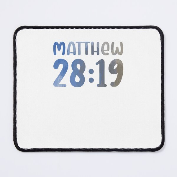 Item preview, Matthew 28:19 - Inspirational Christian Quotes designed and sold by catholicquotes.