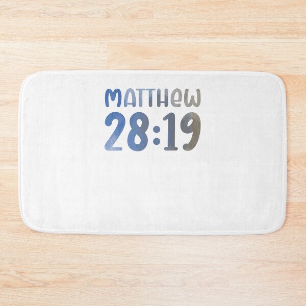 Item preview, Matthew 28:19  - Inspirational Christian Quotes designed and sold by catholicquotes.