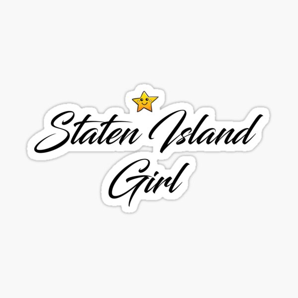 Aperçu de l'œuvre Staten Island Girl New York m'a élevé créée et vendue par ProjectX23.