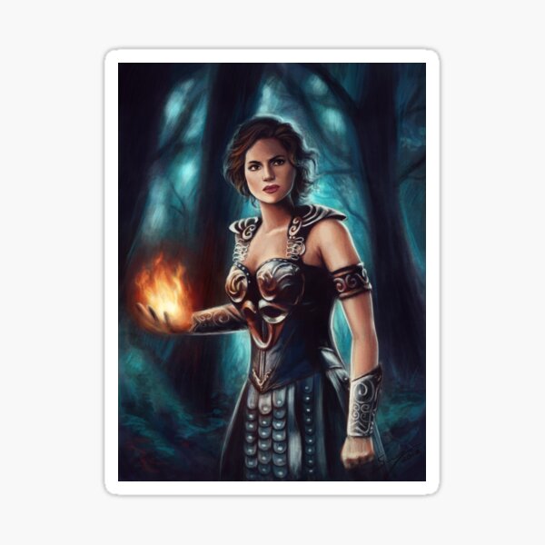 Warrior Queen Sticker