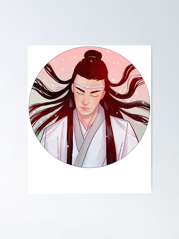 Lan Zhan mo dao zu shi anime Poster for Sale by BlancheCerfbeer