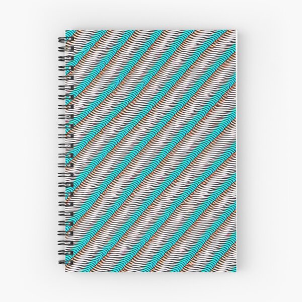 Item preview, Wavy Turquoise Stripes designed and sold by Artel-Blue.