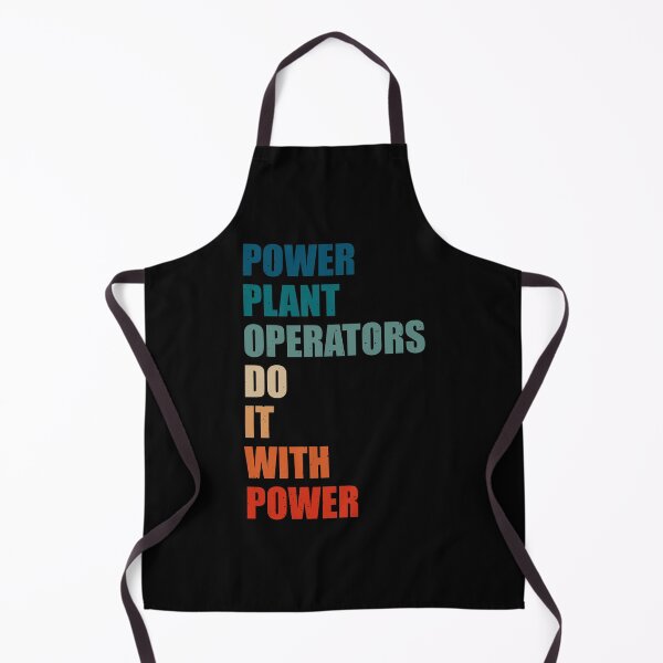Item preview, power plant operator, Plant operators do it with power designed and sold by Design_for_merch.