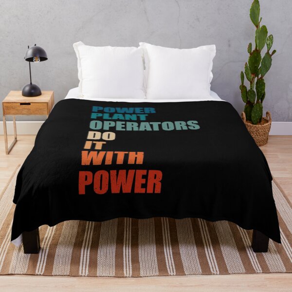 Item preview, power plant operator, Plant operators do it with power designed and sold by Design_for_merch.