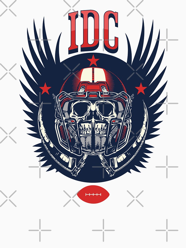 IDC American Football Funny I Don't Care Football Fan Lover, Sticker for  Sale by truewear1