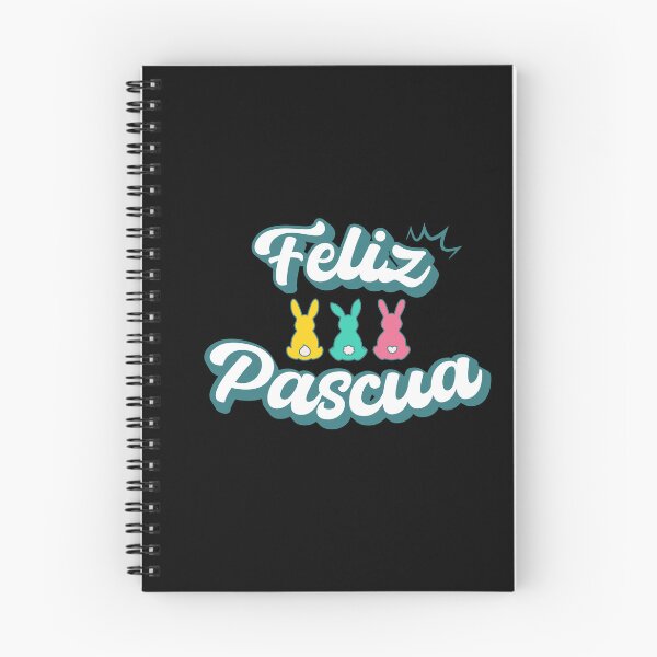 Item preview, Feliz Pascua Happy Easter Spanish text designed and sold by ALLURE-minimal.
