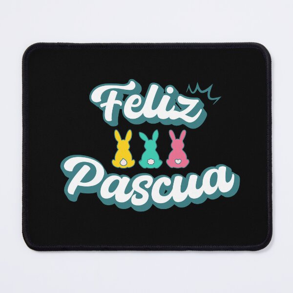 Item preview, Feliz Pascua Happy Easter Spanish text designed and sold by ALLURE-minimal.