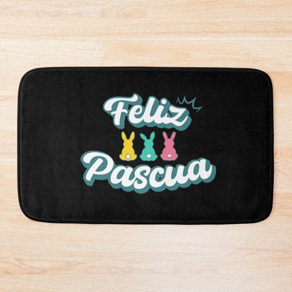 Item preview, Feliz Pascua Happy Easter Spanish text designed and sold by ALLURE-minimal.