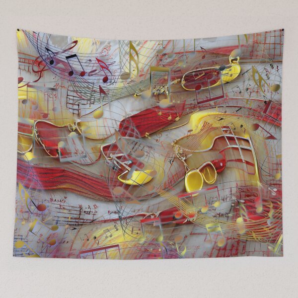Item preview, Red Yellow Symphony  designed and sold by Winthrop Brookhouse.