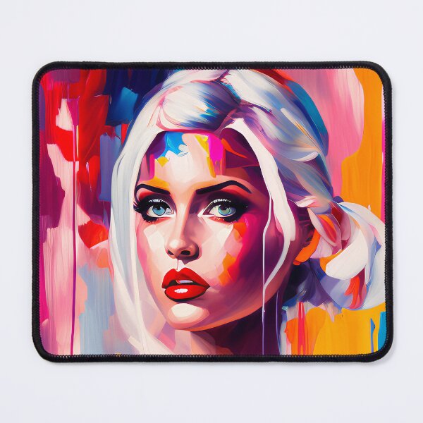 Item preview, White haired beauty designed and sold by Artistic Fusion Lab.