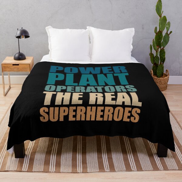 Item preview, power Plant operators the real superheroes designed and sold by Design_for_merch.