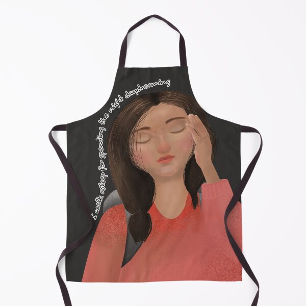 Item preview, I walk asleep for spending the night daydreaming, watercolors designed and sold by EYLA-DS.
