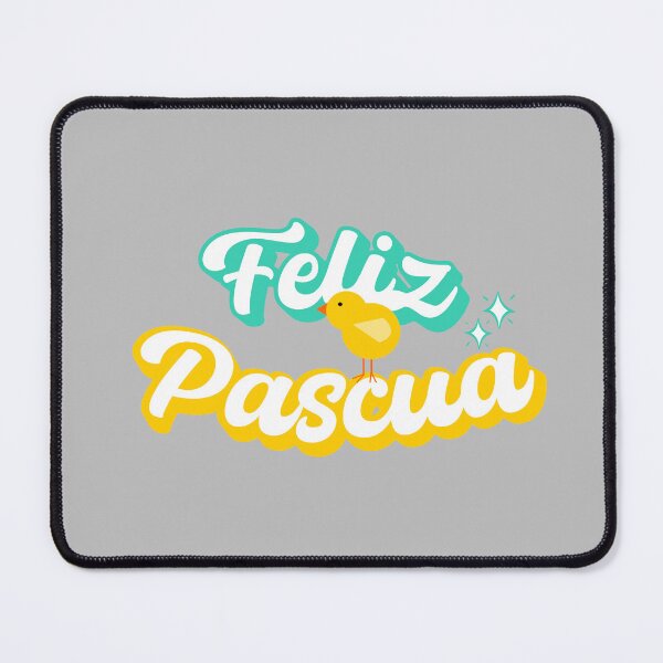Item preview, Feliz Pascua Happy Easter Spanish text designed and sold by ALLURE-minimal.