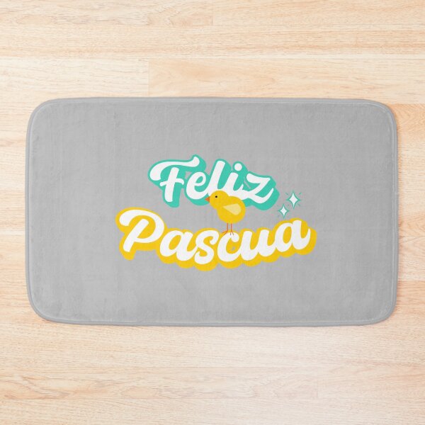 Item preview, Feliz Pascua Happy Easter Spanish text designed and sold by ALLURE-minimal.