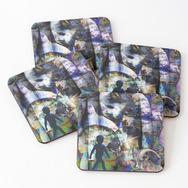Item preview, "Vision Quest" Digital Collage Art designed and sold by Raven’s Wing Studio.