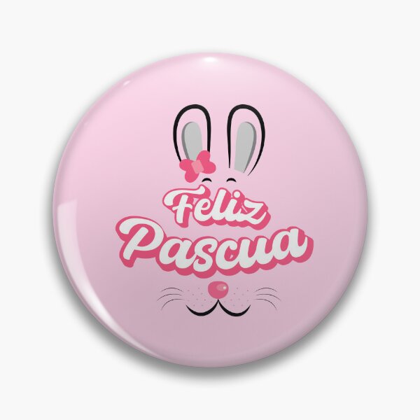 Item preview, Feliz Pascua Happy Easter Spanish text designed and sold by ALLURE-minimal.