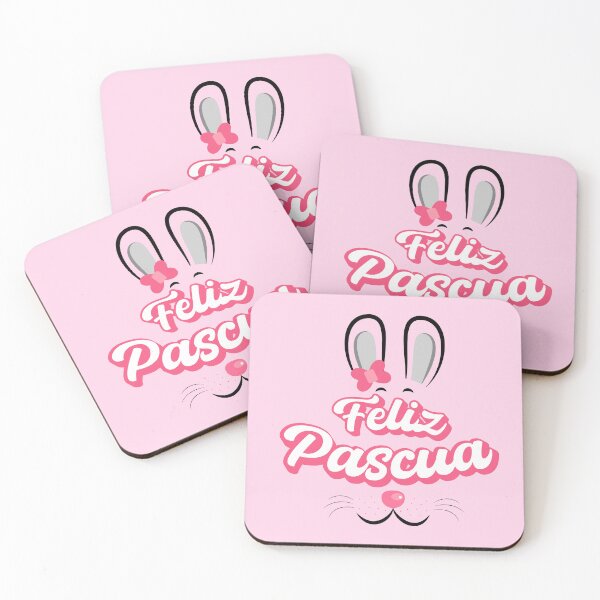 Item preview, Feliz Pascua Happy Easter Spanish text designed and sold by ALLURE-minimal.