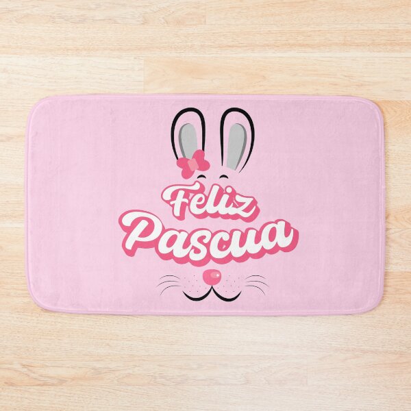 Item preview, Feliz Pascua Happy Easter Spanish text designed and sold by ALLURE-minimal.