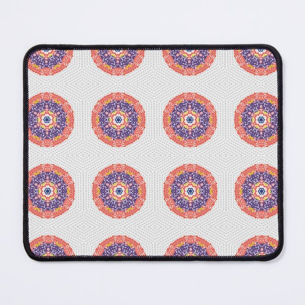 Item preview, Orange , Blue, Yellow and Cream Pattern II designed and sold by Nalwesya.