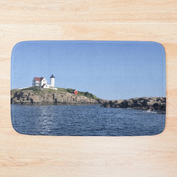 Item preview, Beach Digital Painting, Ocean with Lighthouse, Gloucester, MA designed and sold by jlmartelli.