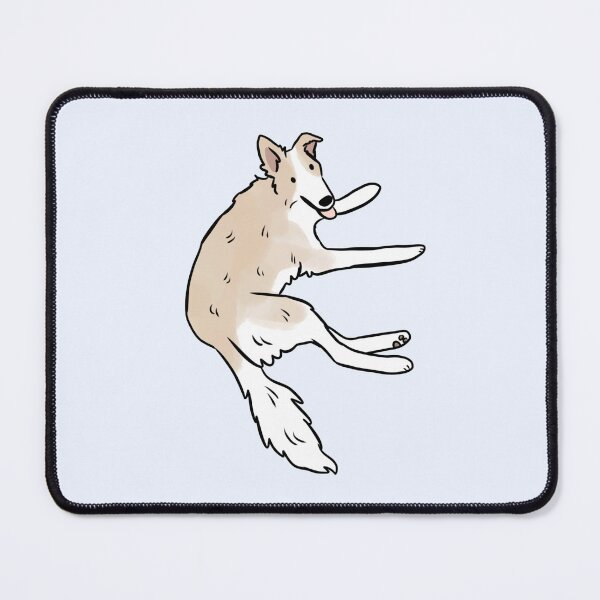Item preview, Silken windhound dog cute illustration designed and sold by Yarafantasyart.