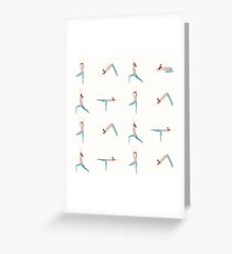 yoga Greeting Card