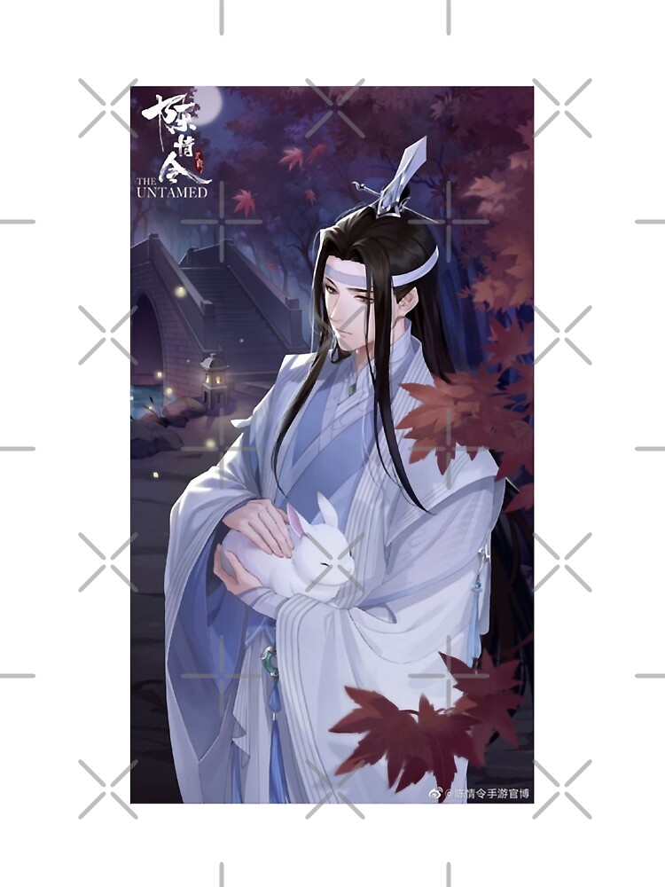 Lan Zhan mo dao zu shi anime Poster for Sale by BlancheCerfbeer