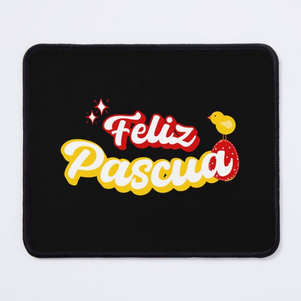 Item preview, Feliz Pascua Happy Easter Spanish text designed and sold by ALLURE-minimal.
