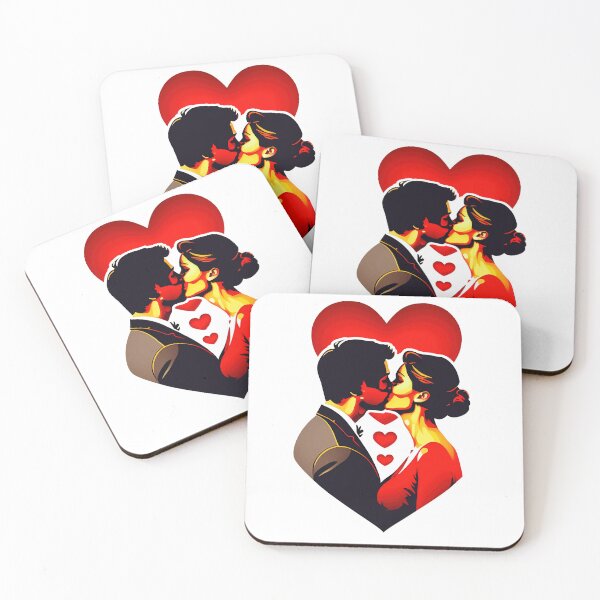 Item preview,  valentines day Love of life, Kissing Couple Digital Art designed and sold by LoveLaxmi Arts.