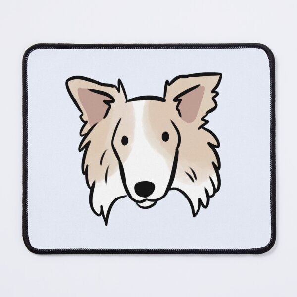 Item preview, Silken windhound dog cute illustration designed and sold by Yarafantasyart.