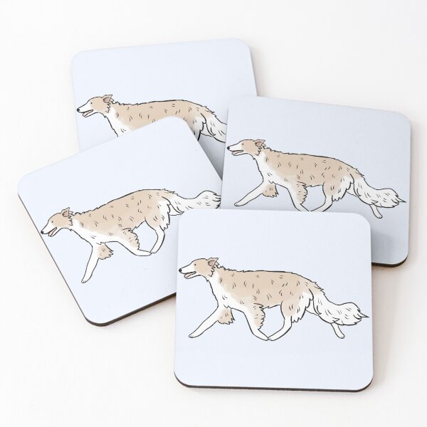 Item preview, Silken windhound dog cute illustration designed and sold by Yarafantasyart.