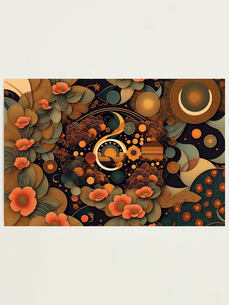 Thumbnail 2 von 3, Fotodruck, The Flowers of Universe designt und verkauft von leviatansworks.