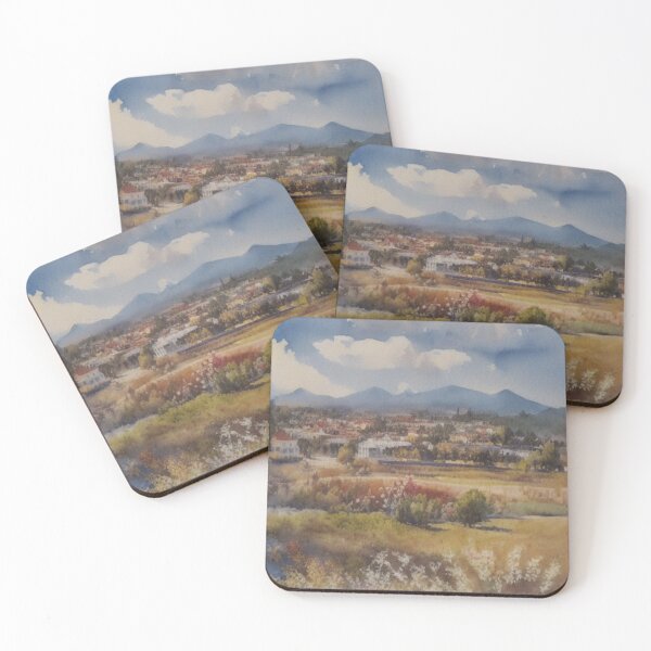 Item preview, Beautiful Watercolor Painting of the Country Side. designed and sold by Airdale Navy.