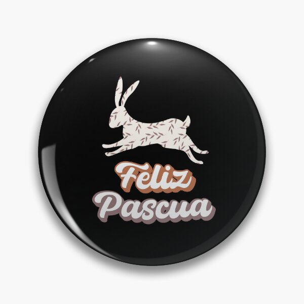 Item preview, Feliz Pascua Happy Easter Spanish text designed and sold by ALLURE-minimal.