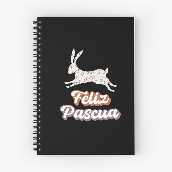 Item preview, Feliz Pascua Happy Easter Spanish text designed and sold by ALLURE-minimal.