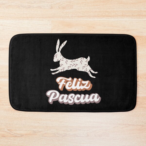 Item preview, Feliz Pascua Happy Easter Spanish text designed and sold by ALLURE-minimal.