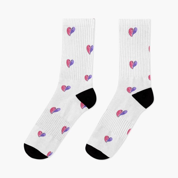 Item preview, Pixelated Valentines day heart purple and pink  designed and sold by Coffeemerc117.