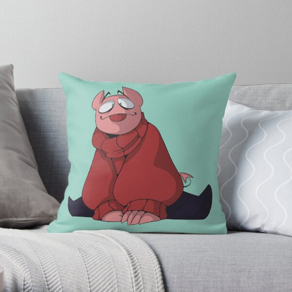 Bob Velseb (Spooky Month)  Throw Pillow for Sale by angyluffy