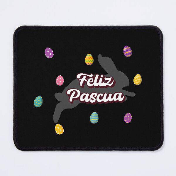 Item preview, Feliz Pascua Happy Easter Spanish text - running easter bunny - hip hop bunny designed and sold by ALLURE-minimal.