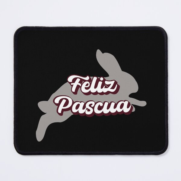 Item preview, Feliz Pascua Happy Easter Spanish text - running easter bunny - hip hop bunny designed and sold by ALLURE-minimal.