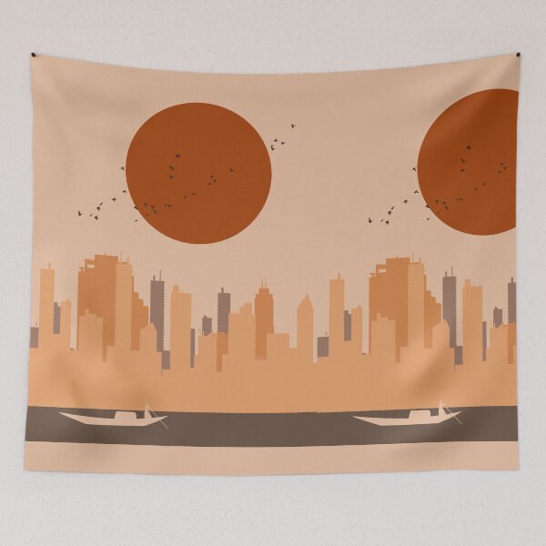 Item preview, Man On the Boat Under The Sun designed and sold by Lizvole.