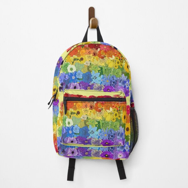 Item preview, Floral Pride Flag - Floral Rainbow designed and sold by Mereileen.
