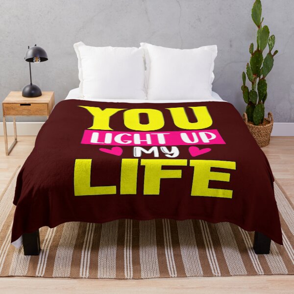 Item preview, Valentines Day Quotes You Light up my Life designed and sold by TargetBox.