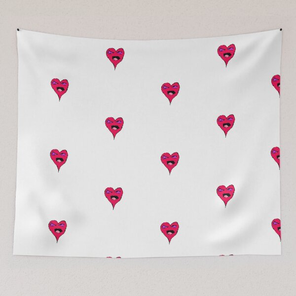 Item preview, Valientes day pixelated game heart  designed and sold by Coffeemerc117.